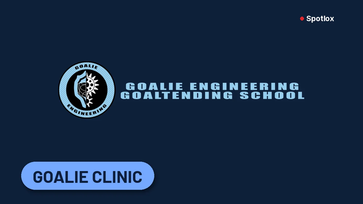 Goalie Engineering Goaltending School card image for Goalie Engineering Elite Goalie Clinic (Saturdays) (Goalie, Toronto)